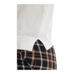 Liu Jo Round-neck Knitwear White -Dame-strikkegensere Salg unnamed file 2995