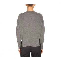 Golden Goose Round-neck Knitwear Gray