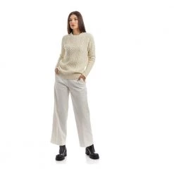 Aspesi Round-neck Knitwear White -Dame-strikkegensere Salg unnamed file 3015