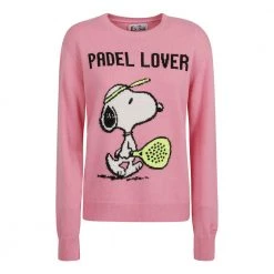 MC2 Saint Barth Round-neck Knitwear Pink