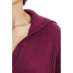 Liu Jo V-neck Knitwear Purple -Dame-strikkegensere Salg unnamed file 3037