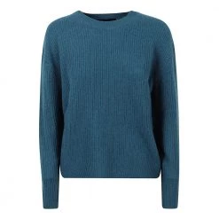360Cashmere Round-neck Knitwear Blue