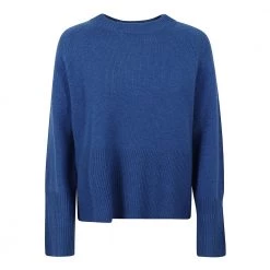 360Cashmere Round-neck Knitwear Blue