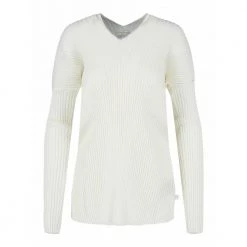 Bottega Veneta V-Neck Knit Sweater White -Dame-strikkegensere Salg unnamed file 3107