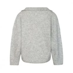 Arnie Says Sweater Gray -Dame-strikkegensere Salg unnamed file 311