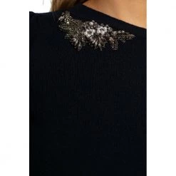 Erdem ‘Colleen’ Wool Sweater Blue -Dame-strikkegensere Salg unnamed file 3120