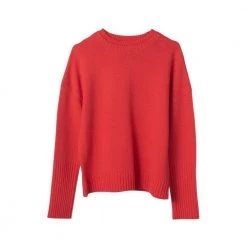 FWSS Round-neck Knitwear Red