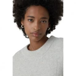 Closed Crew Neck Sweater - Grå Gray