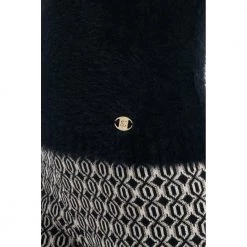 Simona Corsellini Round-neck Knitwear Black -Dame-strikkegensere Salg unnamed file 3234