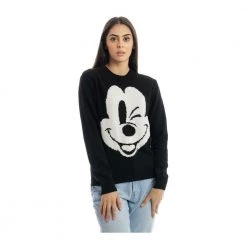 MC2 Saint Barth Round-neck Knitwear Black -Dame-strikkegensere Salg unnamed file 3250