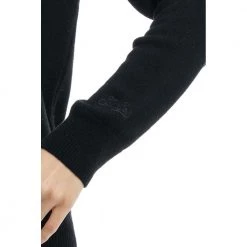 MC2 Saint Barth Round-neck Knitwear Black -Dame-strikkegensere Salg unnamed file 3252