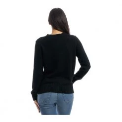 Polo Ralph Lauren Round-neck Knitwear Black -Dame-strikkegensere Salg unnamed file 3260
