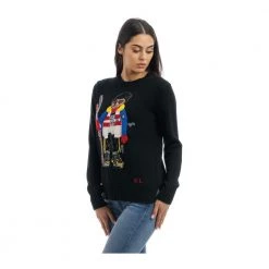 Polo Ralph Lauren Round-neck Knitwear Black -Dame-strikkegensere Salg unnamed file 3264