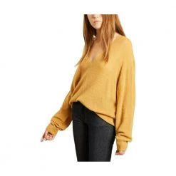 IRO Ball V Neck Sweater Orange -Dame-strikkegensere Salg unnamed file 3274