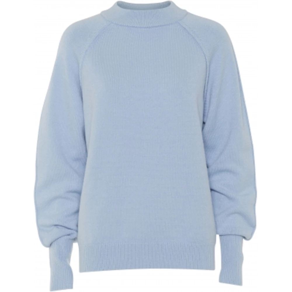 Norr Knit Top Blue 3 Norr Knit Top Blue - Bilde 3