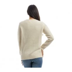 Polo Ralph Lauren Round-neck Knitwear Beige -Dame-strikkegensere Salg unnamed file 3303