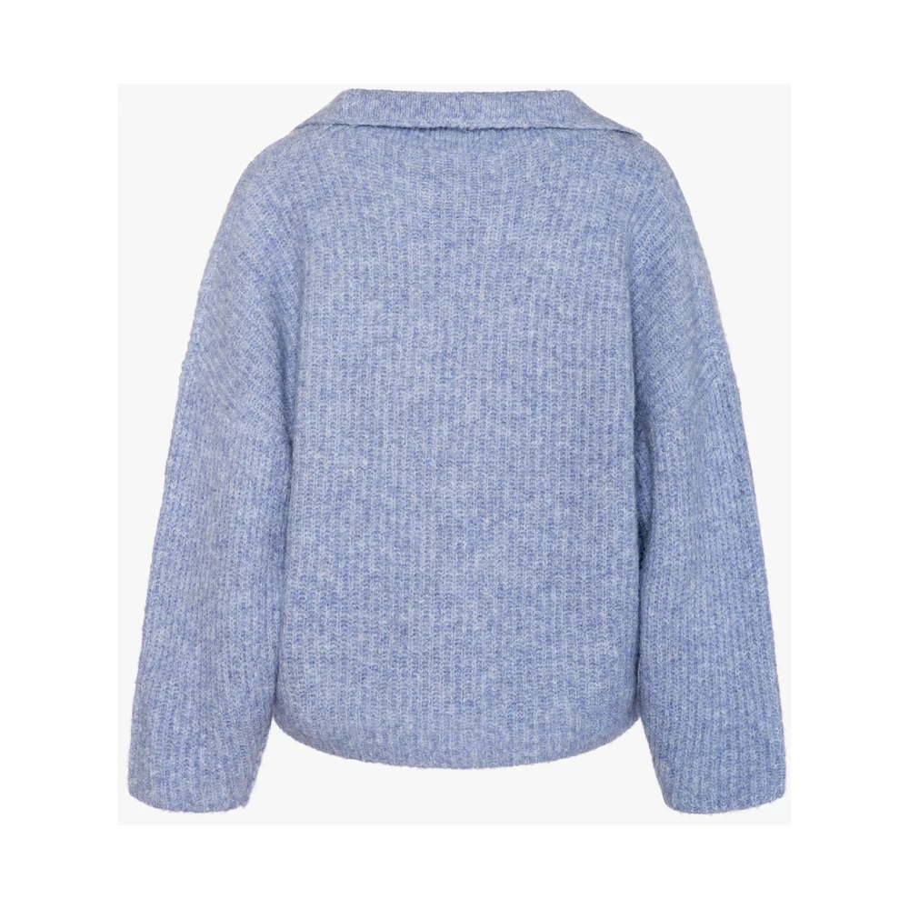 Arnie Says V-neck Knitwear Blue 3 Arnie Says V-neck Knitwear Blue - Bilde 3