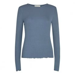 Gråblå Levate Lr-Ika 4 Genser Blue