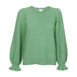 Ane Mone Vakker Angora Genser Green