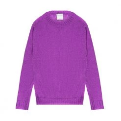 Forte Forte Relaxed-fitting Sweater Purple -Dame-strikkegensere Salg unnamed file 3363