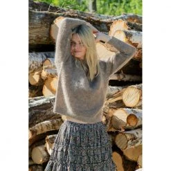 Brun Arnie Says Maddox Sweater Genser Brown -Dame-strikkegensere Salg unnamed file 3381