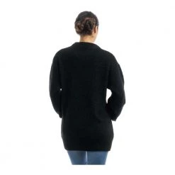 MC2 Saint Barth Round-neck Knitwear Black -Dame-strikkegensere Salg unnamed file 3413