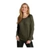 Culture Annemarie Solid Jumper Olive Green