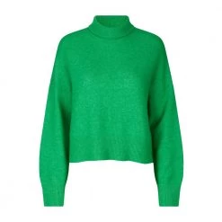 Samsøe Samsøe Grønn Samsøe & Samsøe Nola T-N Genser D Green -Dame-strikkegensere Salg unnamed file 3444