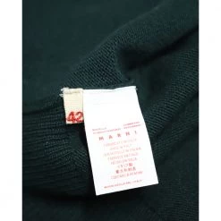 Marni Long Sleeve High Low Sweater Green -Dame-strikkegensere Salg unnamed file 3462