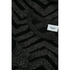 Saint Tropez Knit Pullover U2033 Black