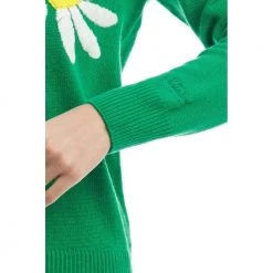 MC2 Saint Barth Round-neck Knitwear Green -Dame-strikkegensere Salg unnamed file 3506