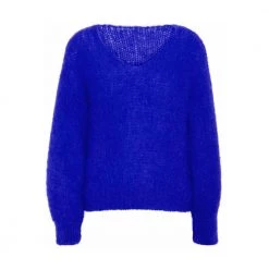 American Dreams V-neck Knitwear Blue