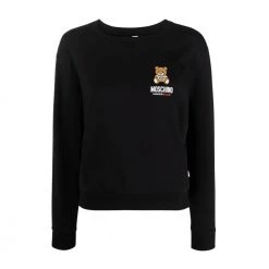 Moschino Round-neck Knitwear Black