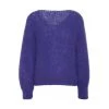 American Dreams Milana Ls Mohair Knit - Violet Purple