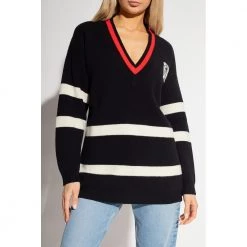 Etro V-neck Knitwear Black