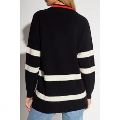 Etro V-neck Knitwear Black -Dame-strikkegensere Salg unnamed file 3527