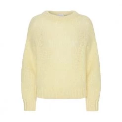 American Dreams Round-neck Knitwear Yellow