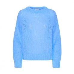 American Dreams Round-neck Knitwear Blue