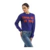 MC2 Saint Barth Round-neck Knitwear Purple