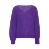 American Dreams Milana Mohair Knit Deep Purple Overdel Purple