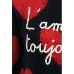 MC2 Saint Barth Round-neck Knitwear Black -Dame-strikkegensere Salg unnamed file 3549