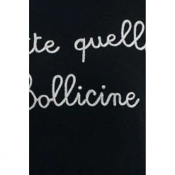 MC2 Saint Barth Round-neck Knitwear Black -Dame-strikkegensere Salg unnamed file 3563