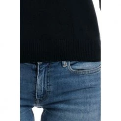 MC2 Saint Barth Round-neck Knitwear Black -Dame-strikkegensere Salg unnamed file 3567