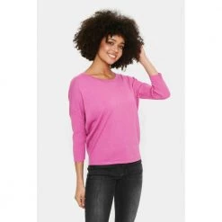 Saint Tropez Round-neck Knitwear Pink