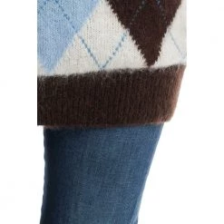 MC2 Saint Barth V-neck Knitwear Blue -Dame-strikkegensere Salg unnamed file 3599