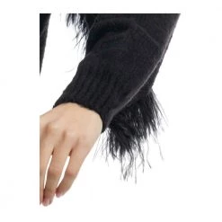 MC2 Saint Barth Round-neck Knitwear Black -Dame-strikkegensere Salg unnamed file 3619