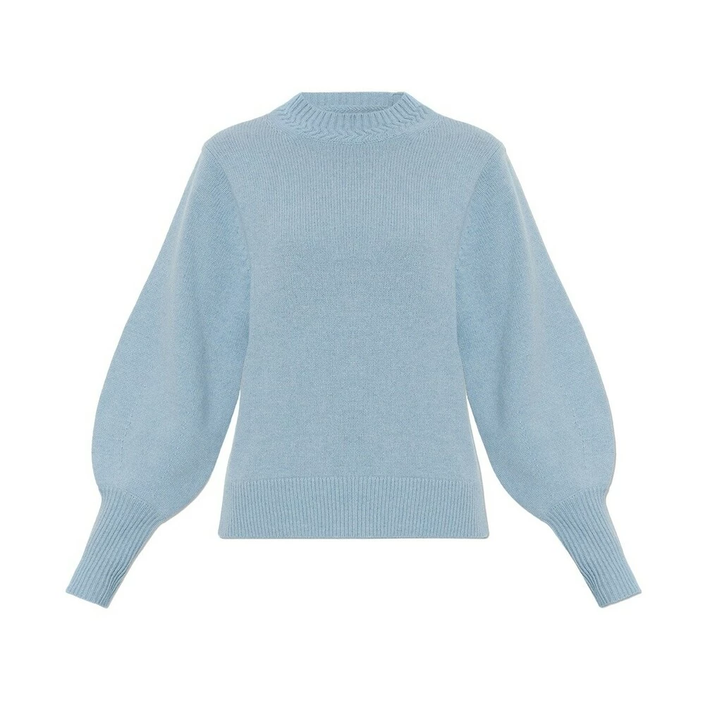 Proenza Schouler Round-neck Knitwear Blue 2 Proenza Schouler Round-neck Knitwear Blue - Bilde 2