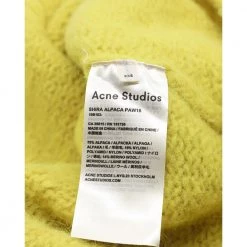 Acne Studios Hoodies Yellow -Dame-strikkegensere Salg unnamed file 3657