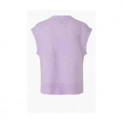 Second Female Brook Boxy Vest Purple -Dame-strikkegensere Salg unnamed file 3670