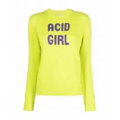 MC2 Saint Barth Round-neck Knitwear Yellow